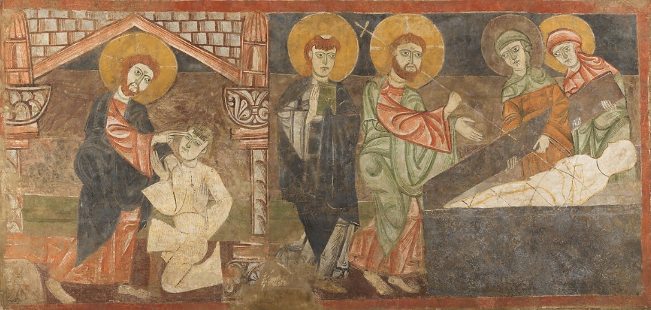 Christ Performing Miracles, ca. 1130 (Spanish School) The Metropolitan Museum of Art, New York, NY, 59.196